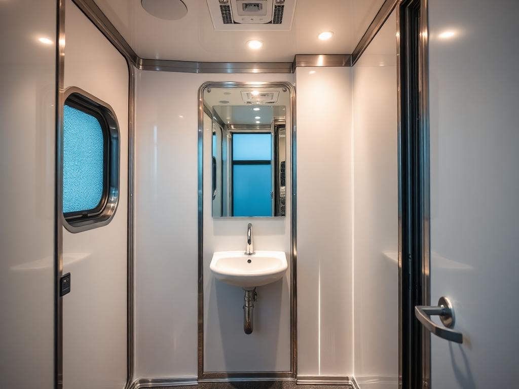 Luxury Restroom Trailers in Bennington, NE